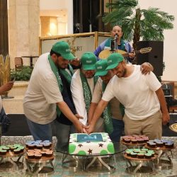الدكتور جمال المجايدة يهنئ خادم الحرمين الشريفين وولي العهد باليوم الوطني السعودي
