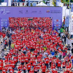 50 Emirati Runners Carry the Message of Giving to Beijing  Joining 15,000 Participants in the Zayed Charity Run and Huairou Great Wall Marathon