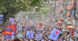 مسيرات حاشدة في الهند احتجاجاً على التصريحات المسيئة للنبي محمد صلى الله عليه وسلم
