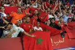 فرحة جماهير المغرب بعد فوزه على هايتي