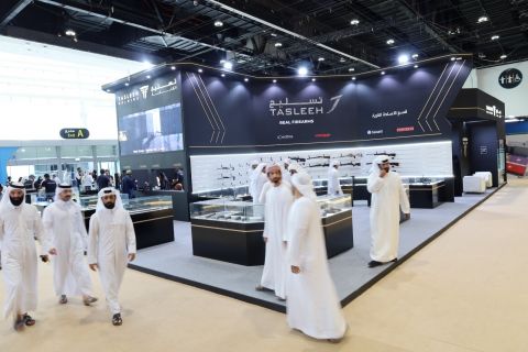 إقبال كبير على جناح تسليح في “أبوظبي للصيد والفروسية 2026 “