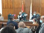 سيدة تجلس على منصة القضاء الاداري في مصر