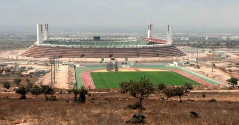 تهيئة ملعب أكادير الكبير استعدادًا لكأس إفريقيا 2025